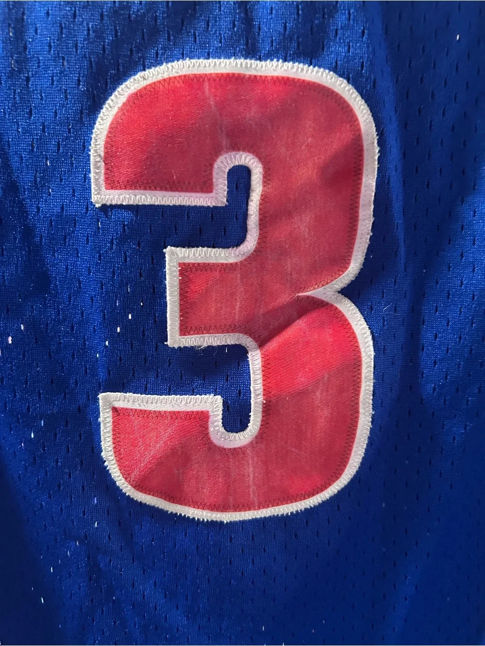 Detroit Pistons Ben Wallace Jersey